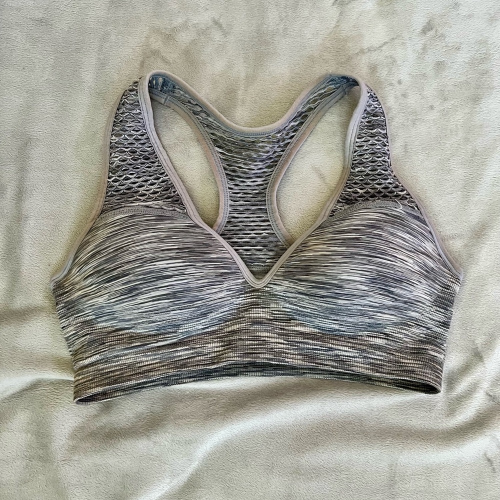 PINK Victoria's Secret Gray Racerback Bra Intimates